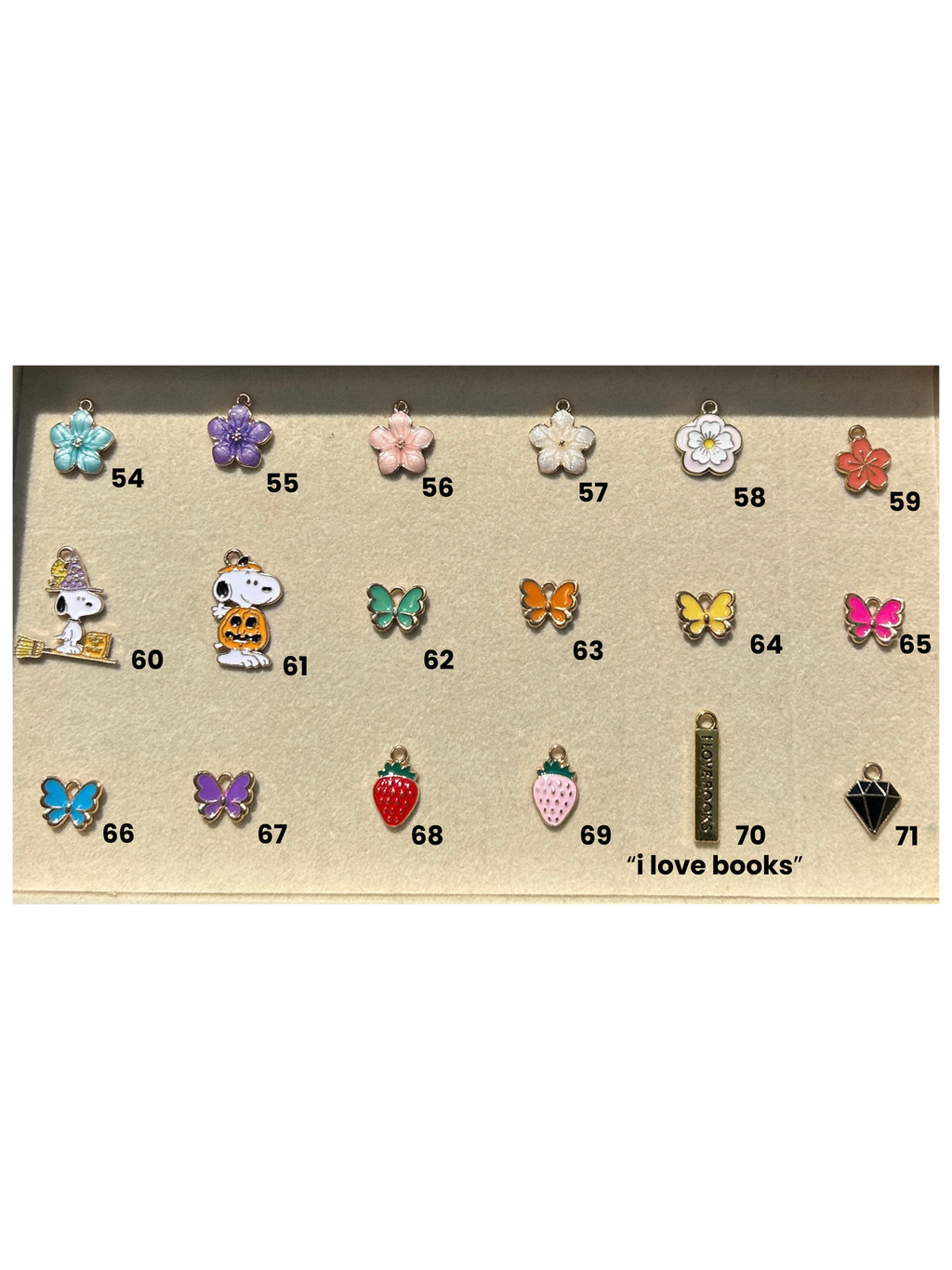 CREATE YOUR OWN CHARMED BOOKMARK ⭐️ please read description 😊