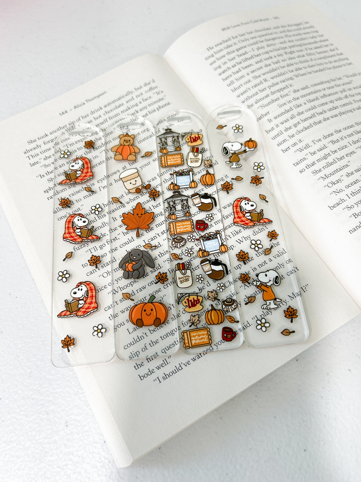 Cozy Fall Bookmarks