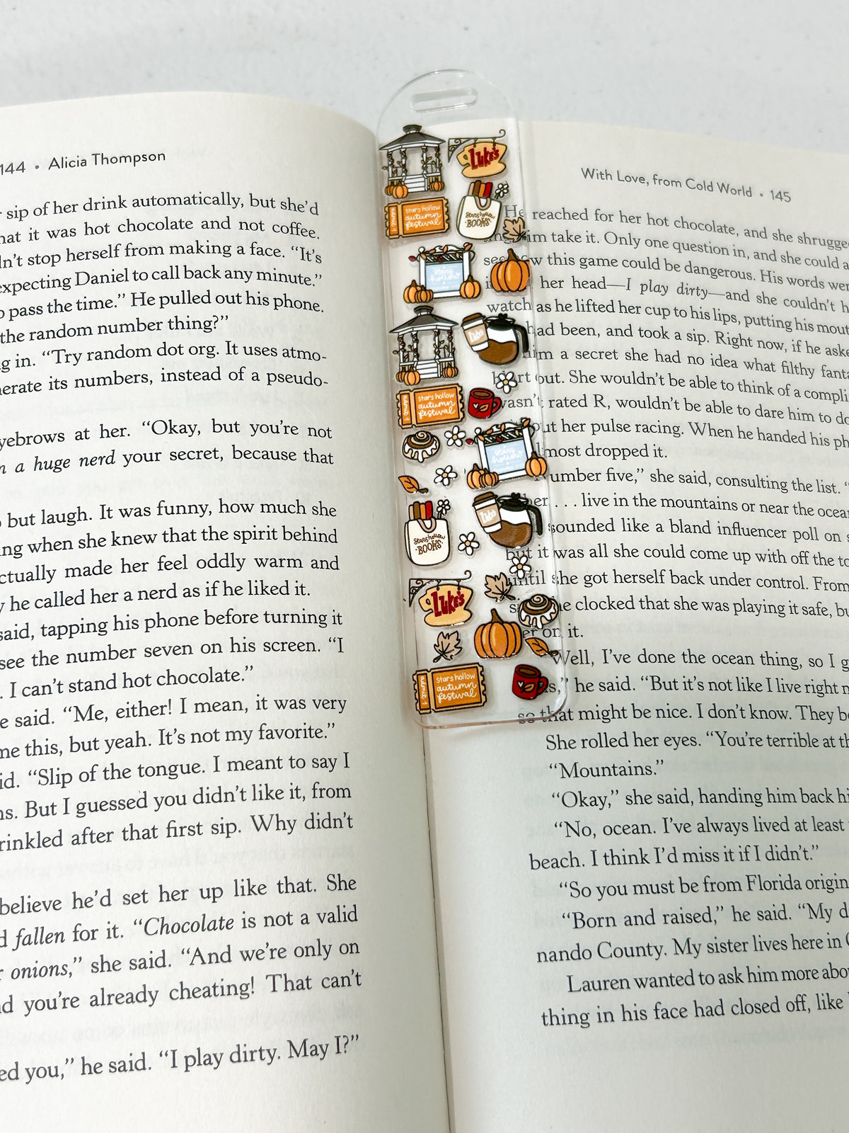 Cozy Fall Bookmarks